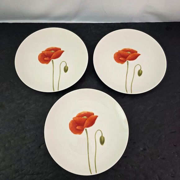 Lynn's Ambroise 8” Fine China Lynns LND686 Salad Luncheon Plates – Set of 3** - Picture 8 of 16